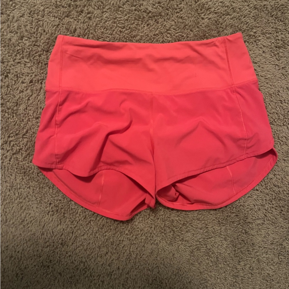 Lululemon speed ups, 2.5 but high rise.